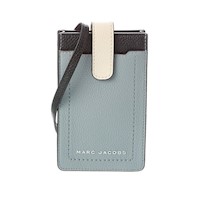 Crossbody Porta Celular de Cuero Marc Jacobs de Piel - Azul